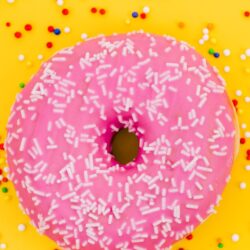 Donuts Glaseadas Frutilla