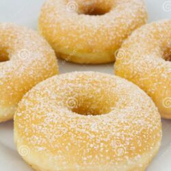 Mini Donuts Azucar Para Decorar 6cm