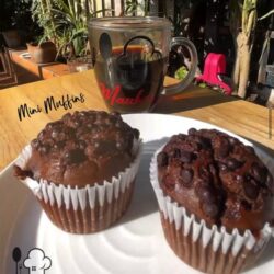 Mini Muffins Chocolate Chip 60 gramos, empaque individual