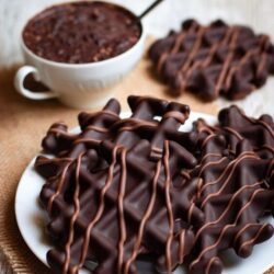 Waffles Belga Bañados en Chocolate 48UND